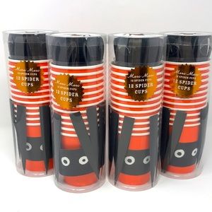 Meri Meri Halloween Spider Party Cups
